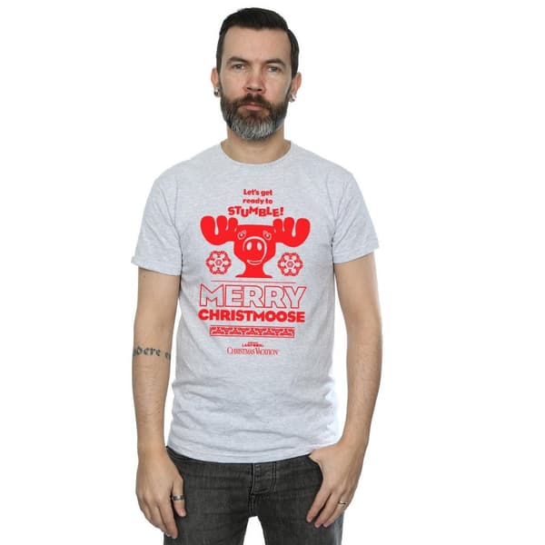 National Lampoon´s Christmas Vacation Mens Merry Christmoose T-Shirt