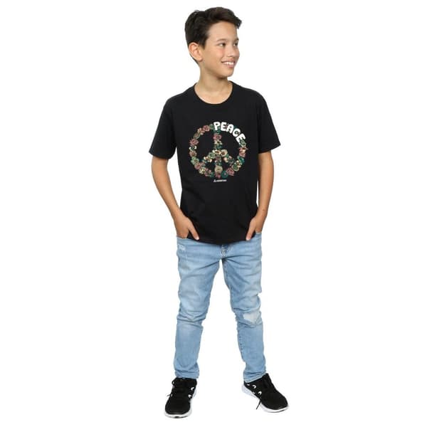 Woodstock Boys Floral Peace T-Shirt