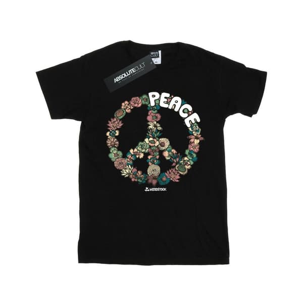 Woodstock Boys Floral Peace T-Shirt