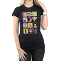 Miniatyrbild 3 av 5: Disney Dam/Tjej Tinkerbell Squares T-shirt i bomull