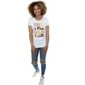 Miniatyrbild 4 av 5: Disney Dam/Tjej Tinkerbell Squares T-shirt i bomull
