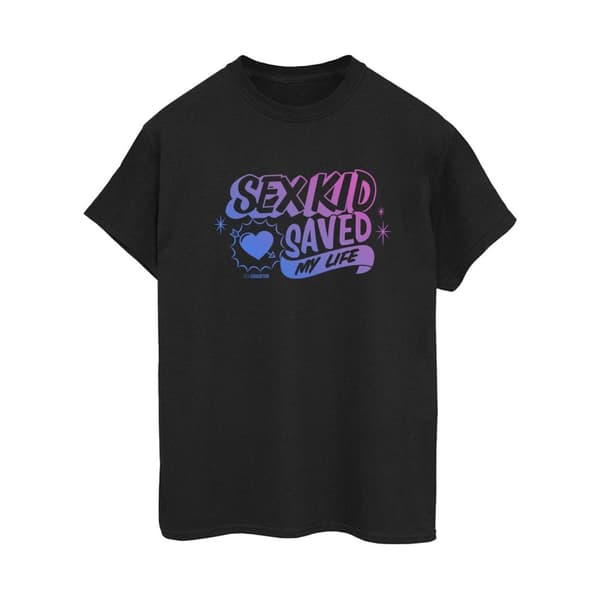Netflix Dam/kvinnor Sex Education Sex Kid Boyfriend T-shirt i bomullsblandning