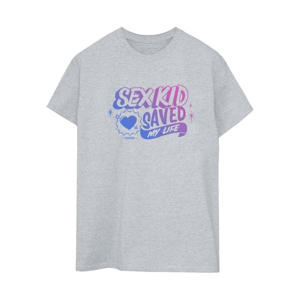 Netflix Dam/kvinnor Sex Education Sex Kid Boyfriend T-shirt i bomullsblandning