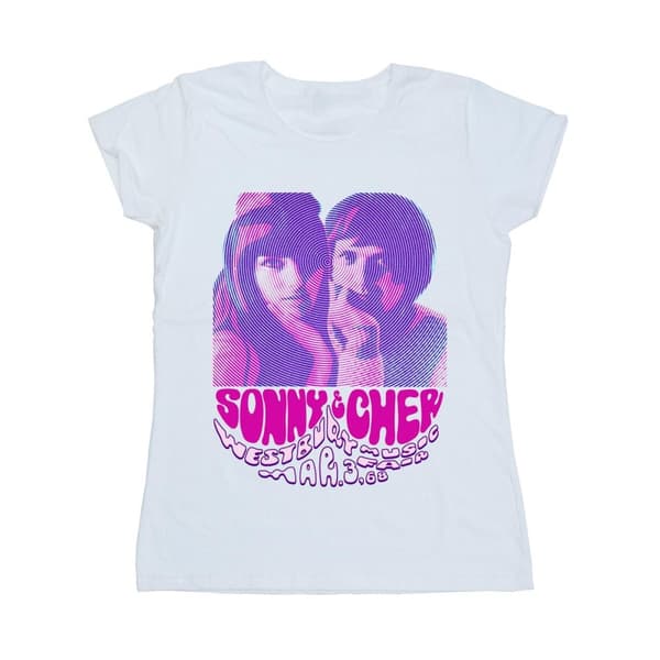Sonny & Cher Dam/Tjej - Westbury Music Fair - T-shirt i bomull