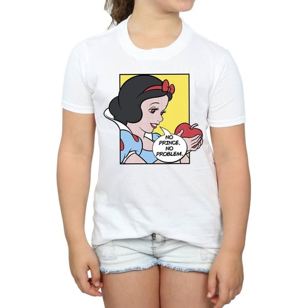 Disney Princess Snövit Pop Art bomulls-T-shirt för flickor