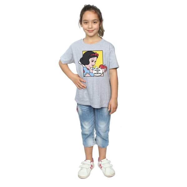 Disney Princess Snövit Pop Art bomulls-T-shirt för flickor
