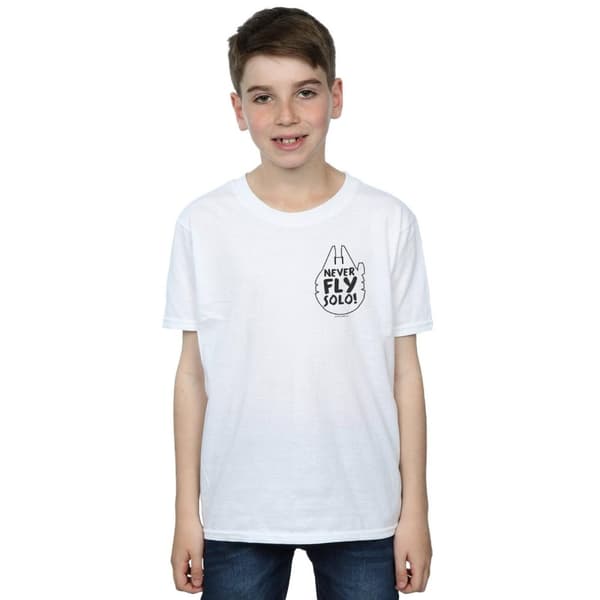 Star Wars Boys Never Fly Solo T-Shirt