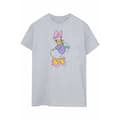 Miniatyrbild 1 av 3: Disney Dam/Lady Classic Daisy Duck Boyfriend T-shirt i bomull