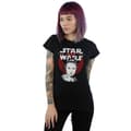 Miniatyrbild 3 av 4: Star Wars Dam/Tjej The Last Jedi - T-shirt i bomull med hjältar