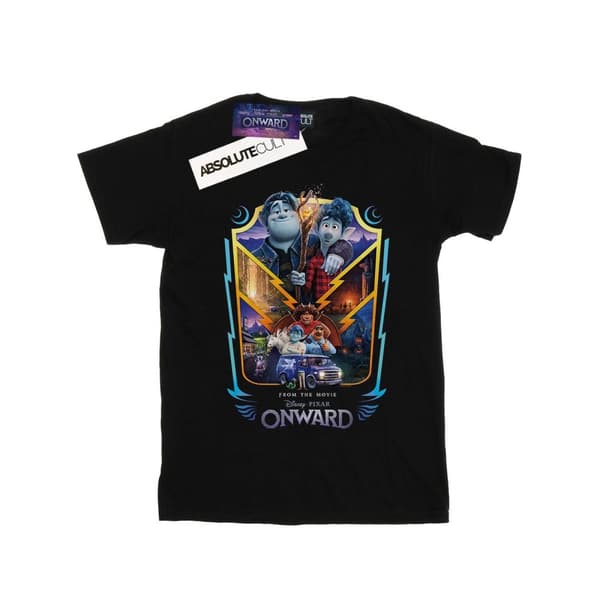 Disney Girls Onward Group Crest Cotton T-Shirt