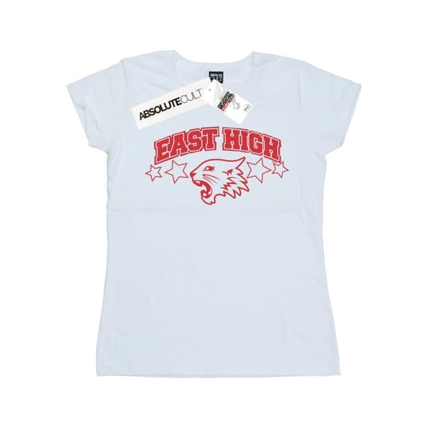 Disney Dam/Tjej High School Musical The Musical Wildcat Stars T-shirt i bomull