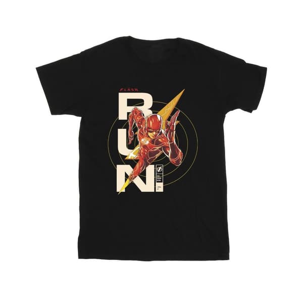 DC Comics T-shirt i bomull för flickor - The Flash Run