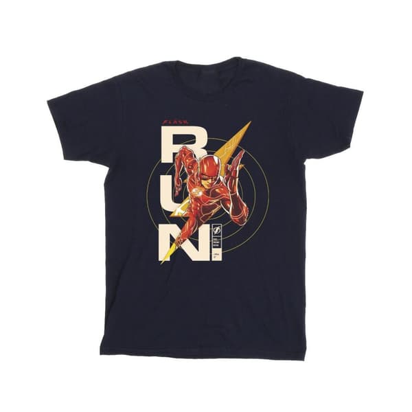 DC Comics T-shirt i bomull för flickor - The Flash Run