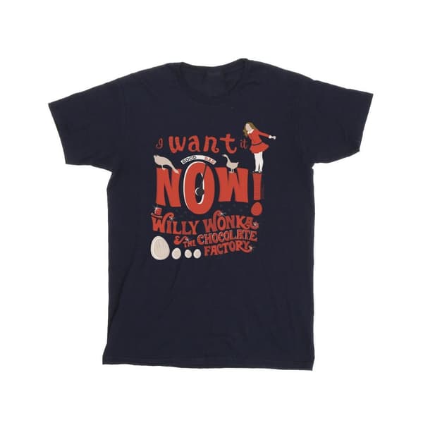 Willy Wonka Pojkar - Verruca Salt I Want It Now T-shirt