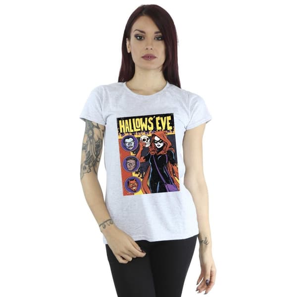 Marvel Womens/Ladies Hallows Eve Comic Cover Cotton T-Shirt