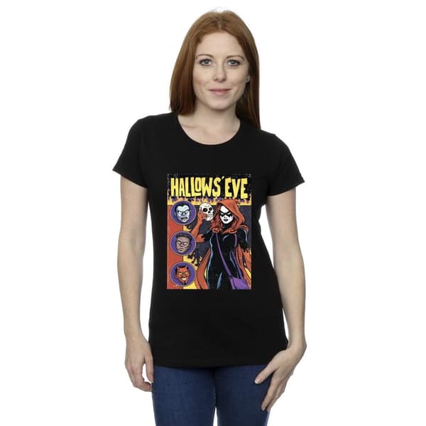 Marvel Womens/Ladies Hallows Eve Comic Cover Cotton T-Shirt