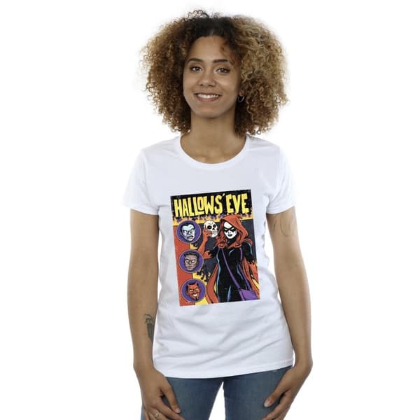 Marvel Womens/Ladies Hallows Eve Comic Cover Cotton T-Shirt