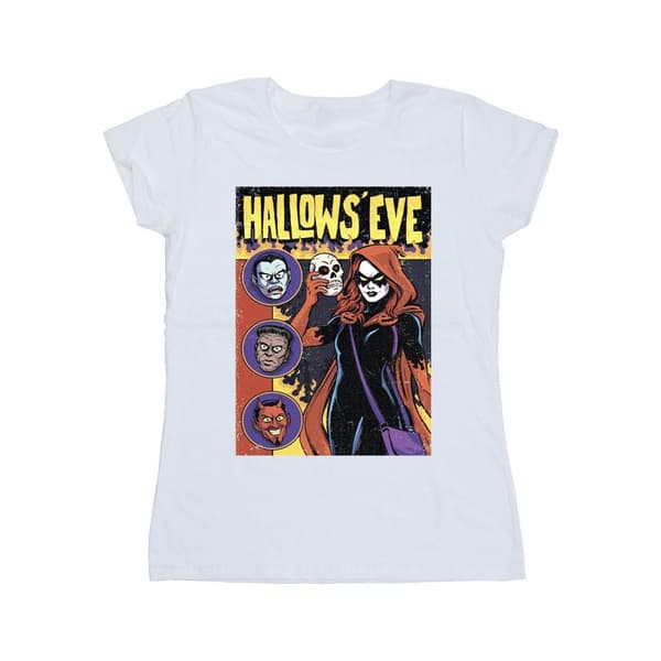 Marvel Womens/Ladies Hallows Eve Comic Cover Cotton T-Shirt
