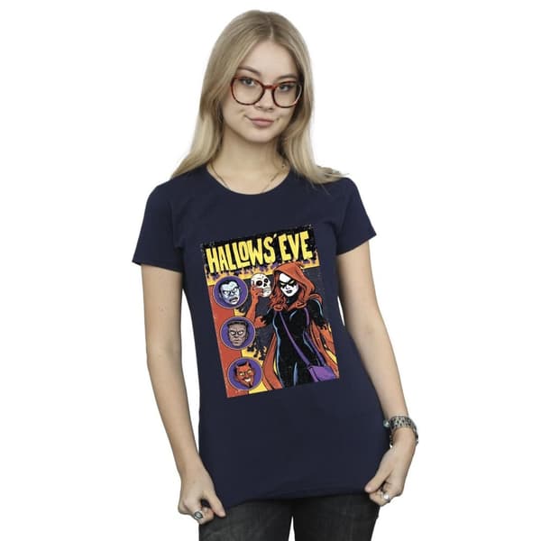 Marvel Womens/Ladies Hallows Eve Comic Cover Cotton T-Shirt