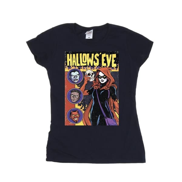 Marvel Womens/Ladies Hallows Eve Comic Cover Cotton T-Shirt