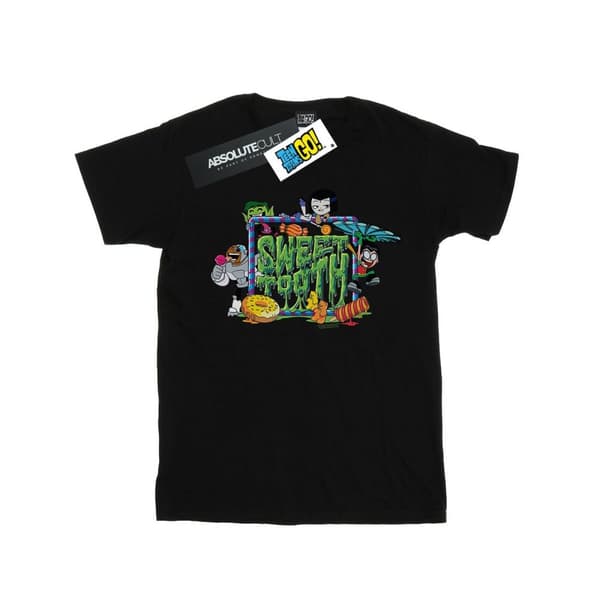 DC Comics Boys Teen Titans Go Sweet Tooth T-Shirt