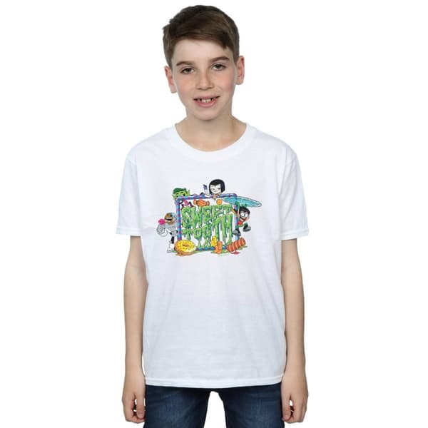 DC Comics Boys Teen Titans Go Sweet Tooth T-Shirt