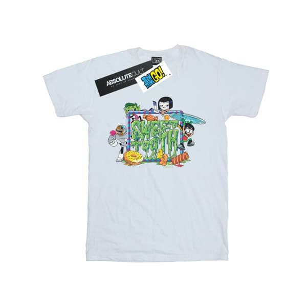 DC Comics Boys Teen Titans Go Sweet Tooth T-Shirt