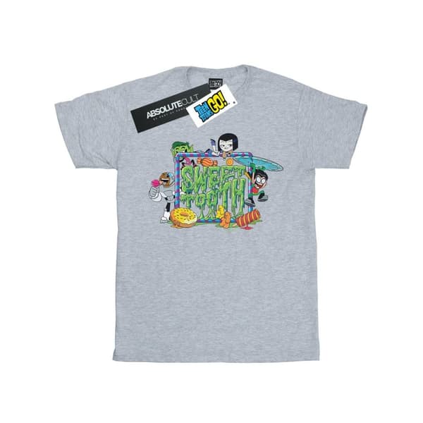 DC Comics Boys Teen Titans Go Sweet Tooth T-Shirt