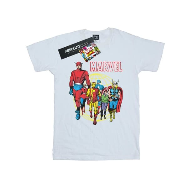 Marvel Comics Girls Atlas Group Cotton T-Shirt