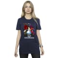 Miniatyrbilde 2 av 4: Disney Womens/Ladies Alice In Wonderland Flowers Cotton Boyfriend T-Shirt
