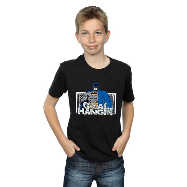 DC Comics Boys Batman Football Goal Hangin´ T-Shirt