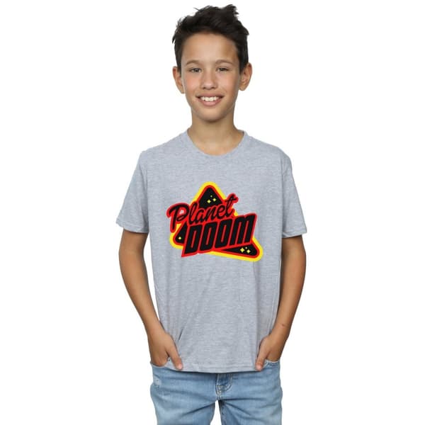 Ready Player One T-shirt med Planet Doom-logotyp för pojkar