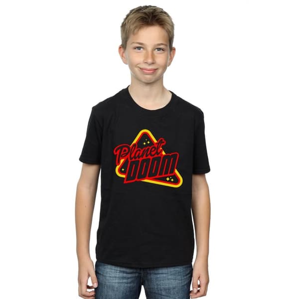 Ready Player One T-shirt med Planet Doom-logotyp för pojkar