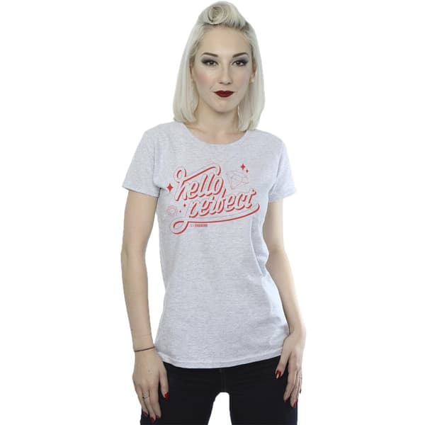 Netflix Dam/Tjej Sex Education Hello Perfect - T-shirt i bomull