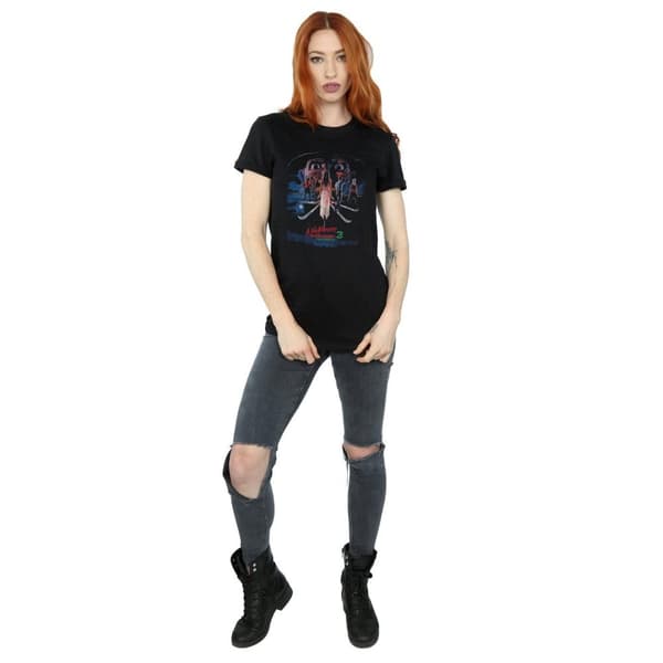 A Nightmare On Elm Street Womens/Ladies Dream Warriors Cotton Boyfriend T-Shirt