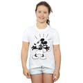 Pikkukuva 2 / 5: Disney Girls Mickey Mouse Scared Cotton T-Shirt