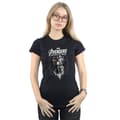 Miniatyrbillede 2 af 3: Marvel Womens/Ladies Avengers Infinity War Gauntlet Cotton T-Shirt