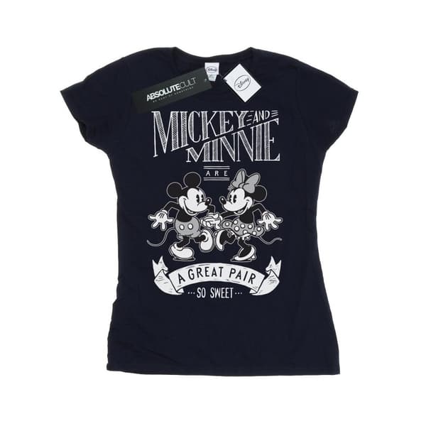 Disney Dam/Tjej Musse och Mimmi Musse Great Pair - T-shirt i bomull