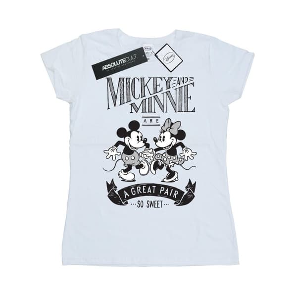 Disney Dam/Tjej Musse och Mimmi Musse Great Pair - T-shirt i bomull
