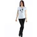 Miniatyrbilde 5 av 5: Disney Womens/Ladies Mickey Mouse Text Face Cotton T-Shirt