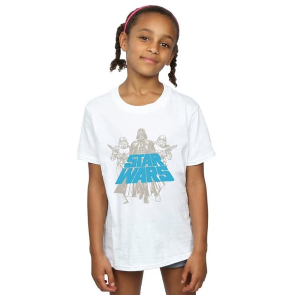 Star Wars Girls Vintage Empire Cotton T-Shirt