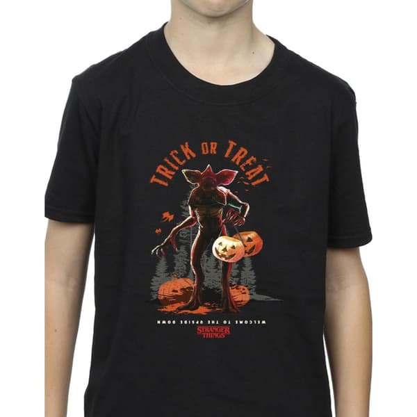 Netflix Boys Stranger Things Trick Or Treat Demagorgon T-Shirt