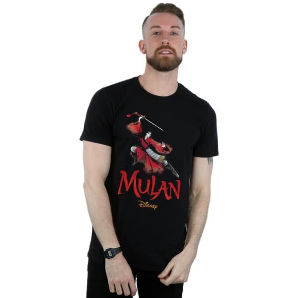 Disney Mulan Movie Pose T-shirt för herrar