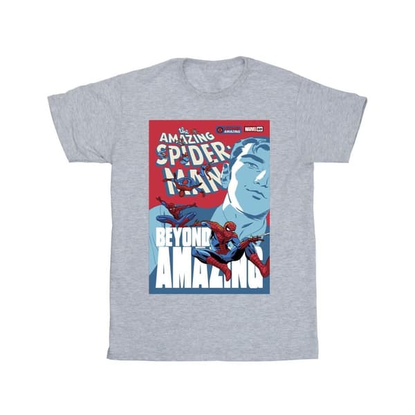 Marvel Spider-Man Beyond Amazing Cover T-shirt i bomull för flickor