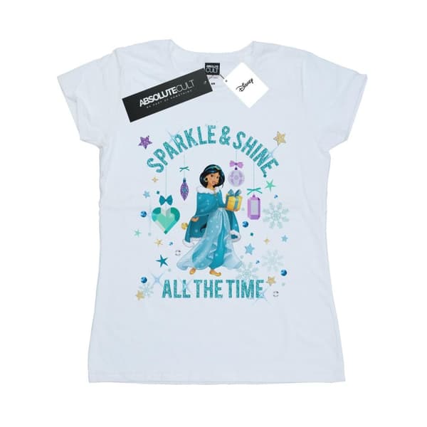 Disney Dam/Tjej Princess Jasmine Sparkle And Shine - T-shirt i bomull