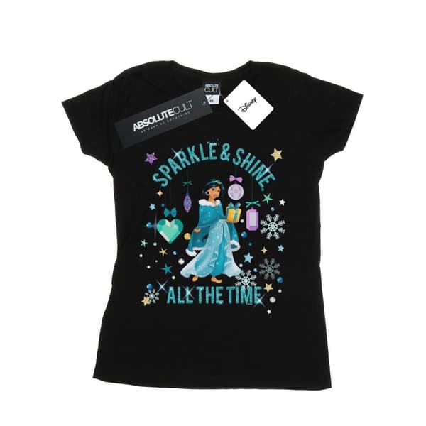 Disney Dam/Tjej Princess Jasmine Sparkle And Shine - T-shirt i bomull