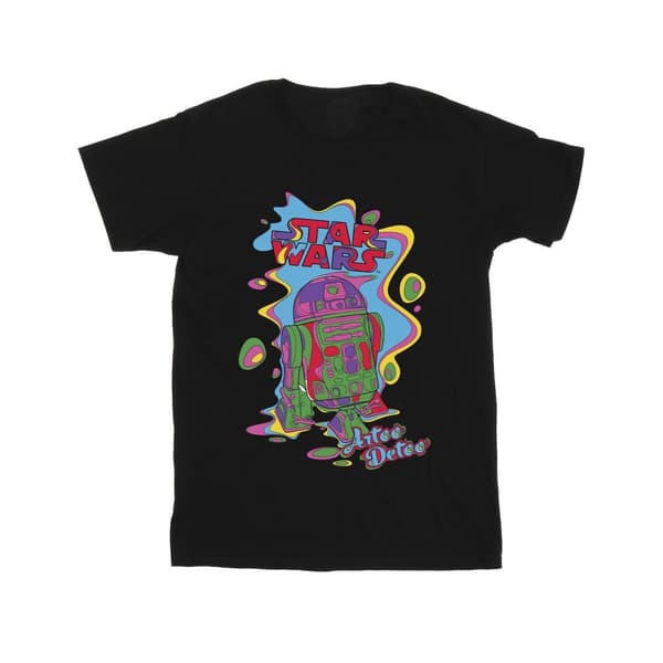 Star Wars R2D2 Pop Art T-shirt i bomull för flickor