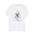 Miniatyrbild 1 av 3: Disney Dam/Tjej The Nightmare Before Christmas Tree Rosa Bomull Boyfriend T-shirt
