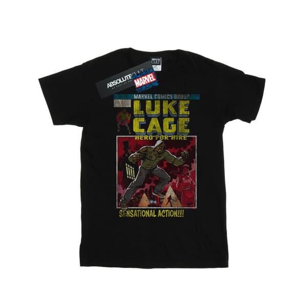 Marvel Boys Luke Cage Distressed Yourself T-Shirt