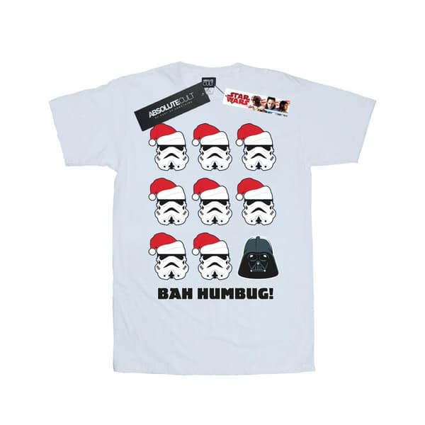 Star Wars Womens/Ladies Christmas Humbug Cotton Boyfriend T-Shirt